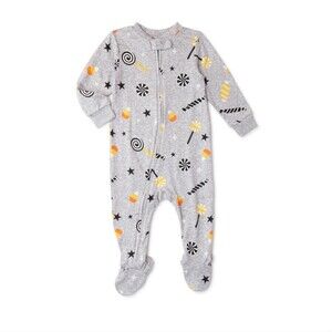 Halloween Way to Celebrate! Baby Boy and Girl Unisex Blanket Sleeper Size 3-6m